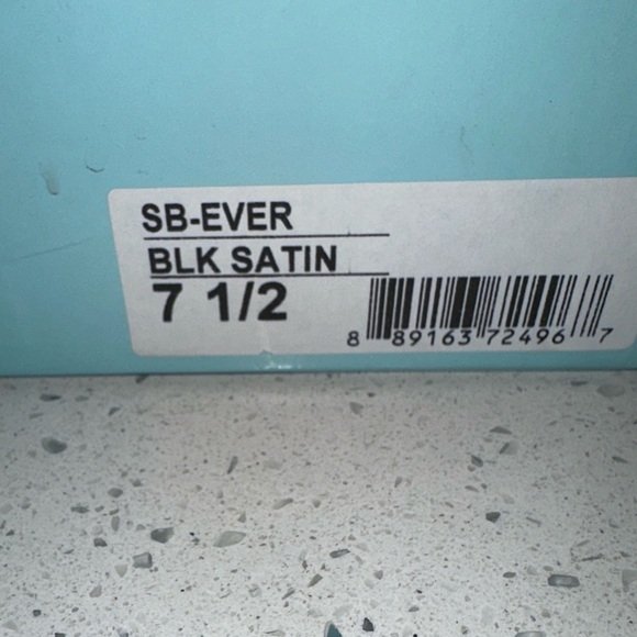 Black Rhinestone Flats - Picture 4 of 4